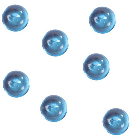 Sachet de 300 Perles de Pluie Turquoise