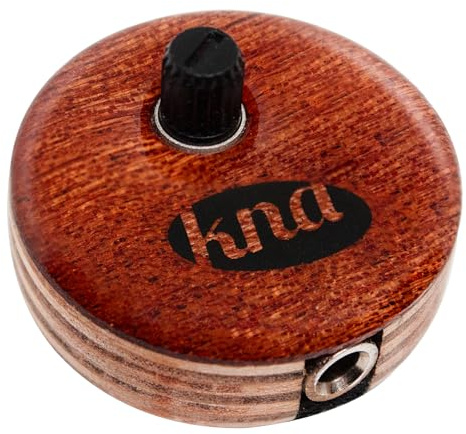 KNA UP-2 Universal Stick-On Piezo Pickup – Natural Acoustic Tone for Guitar, Uke, Drums, Percussion, Volume Control, No-Battery, No-Mod Installation, Compatible with Nearly All Acoustic Instruments