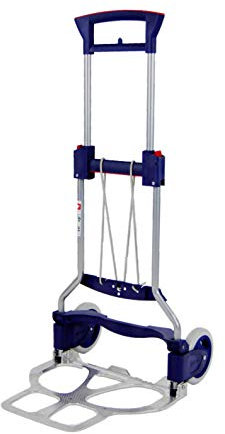 RuXXac Business XL 2234-71V3, faltbare Sackkarre, Tragfähigkeit: 125 kg, platzsparend verstaubar, inkl. Befestigungssystem, pulverbeschichtetes Stahlgerüst, pannensichere Bereifung, Aluminiumschaufel