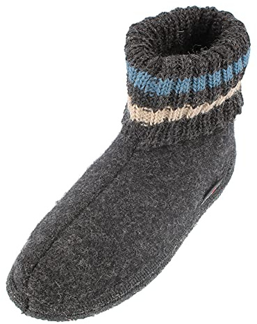 HAFLINGER Unisex barn Paul stugskor, Grau grafit 77-25 EU