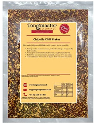 Chipotle Flakes - Smoked Jalapeno Chillis - 500g