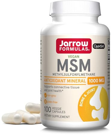 Jarrow Formulas - MSM 1000 mg - 100 Capsules