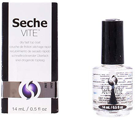 Seche Vite Dry Fast Topcoat, Nagelpflege, schnelltrocknender Überlack ( 1 x 14ml )