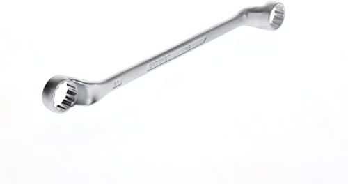 GEDORE Doppelringschlüssel, SW 34+36 mm, gekröpft, 5° abgewinkelt, dünn, 12-kant, UD-Profil, Schraubenschlüssel, 2 34X36