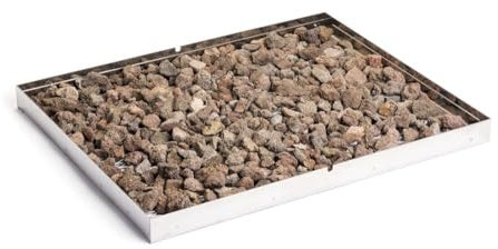 HENDI 145531 Grille à pierres de lave