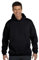 Hanes unisex-adult mensOF170Ultimate Cotton Pullover Hood Long Sleeve Hooded Sweatshirt - Black - S