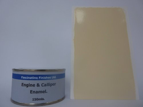 1 x 150ml Cream Gloss Heat Resistant Brake Caliper & Engine Paint