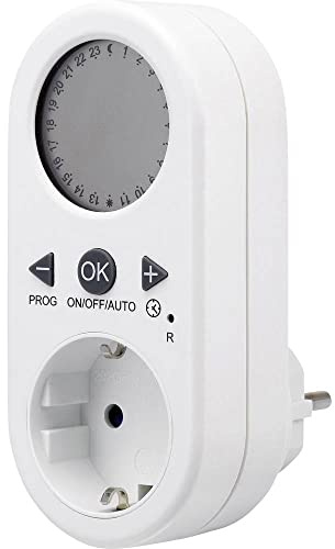 Renkforce EMT2500ET Steckdosen-Zeitschaltuhr digital Tagesprogramm 1800W