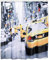 Kunststoff-Duschvorhang, New York - Taxi, ca. 180 x 180 cm