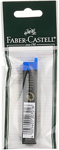 FABER-CASTELL 120701 - Feinmine Super Polymer, 0,7 mm, Härtegrad B, 12 Stück