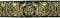 10m Keltische Borte Webband 35mm breit Farbe: Schwarz-Gold von 1A-Kurzwaren 35027-swgo