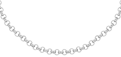 Tuscany Silver Damen Bohnenkette Sterling Silber 41cm/16'