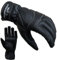 PROANTI Damen Motorradhandschuhe Damen Leder Motorrad Handschuhe - Größe S