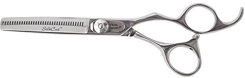 Olivia Garden Silkcut Haarschneide-Schere Europa Effilierschere 635, Größe 6,0 Zoll