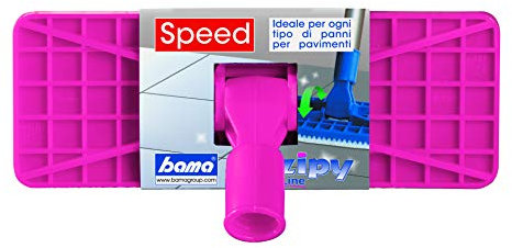 Bama Spazzolone, Speed, in Resina, per Panni Pavimenti, 23,5x8,5 cm