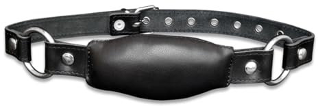 XXdreamSToys Flacher Leder-Mund-Knebel