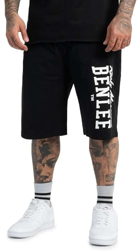BENLEE Rocky Marciano Herren Sweatshorts Spinks, Schwarz, XL, 191103-1000