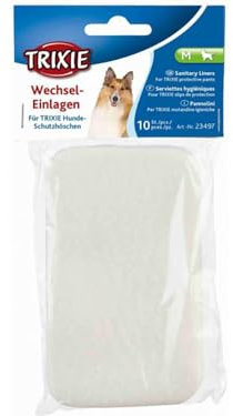 Trixie Wechseleinlagen für Schutzhöschen - 10 Stück - M