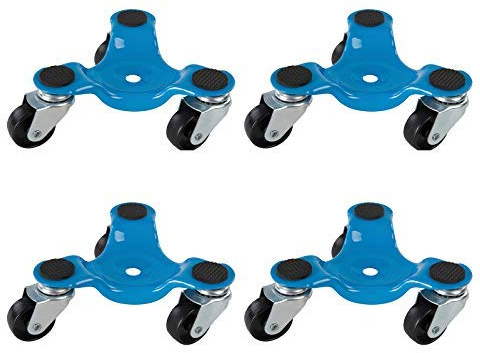Dapetz ® 4 X 3 Wheeled Castor Dolly Appliance Movers Move Casters Fridge Moving
