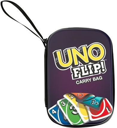 Theo Klein 5966 UNO FLIP Tragetasche, Praktische Spielkarten-Tasche für unterwegs, Schützt Karten vor Nässe und Staub, Maße: 11 cm x 3,5 cm x 15,5 cm, Spielzeug für Kinder ab 3 Jahren