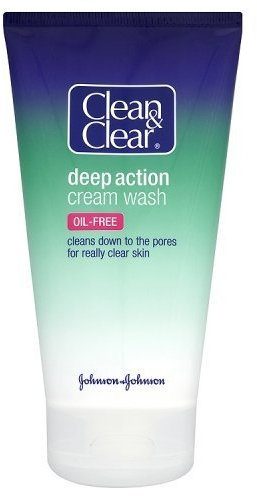 Clean and Clear Action Cream Wash - 150 ml - Pack of 2