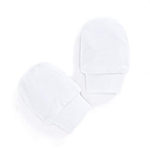 Dudu N Girlie 100 Percent Cotton Baby Scratch Mittens, 12-Piece