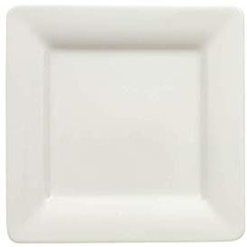 Villeroy & Boch Pi Carré Piatto per Pane, 16X16 cm, Porcellana Premium, Bianco