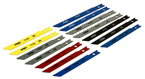 Rolson Assortiment de lames de scie sauteuse (14 pièces)