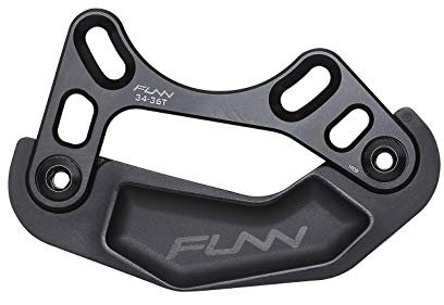 Funn Zippa Lite MTB Bash Guard - EIN hochwertiger ISCG05 Fahrradketten-Schutz für 34T-36T Kettenblätter, Kettenblattschutz für Ihre Mountainbike-Kette, BMX-Kette.