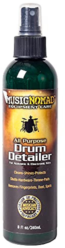 MusicNomad Reinigungsmittel für Drums und Becken, 8 oz