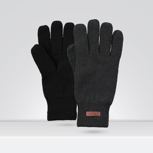 Barts Herren Haakon Glove Handschuhe, Schwarz (BLACK 0001), Large (Herstellergröße: M/L)