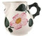 Villeroy und Boch Wildrose Milchkännchen, 200 ml, Höhe: 8,5 cm, Premium Porzellan, Weiß/Bunt