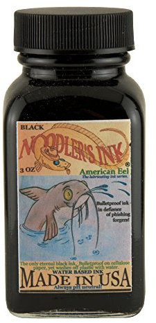 Noodler's Ink lubricating Black Bottled Ink Refill