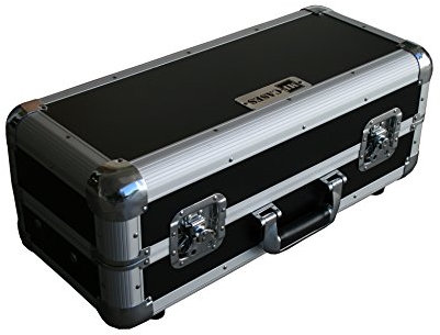 Mixercase 4HE 19 Case Rack DJ Mischpult Koffer Flightcase Lichtsteuerung Mixer
