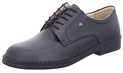 Finn Comfort Milano, Scarpe Oxford Uomo, Nero (Black), 43 EU