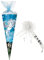 alles-meine.de GmbH 3-D Glitzer Effekt ! - Schultüte - Einhorn - Pferd/Pegasus - 85 cm / 12 eckig - incl. individueller Schleife - Organza Abschluß - Zuckertüte - mit/o..
