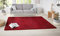 Hanse Home Nasty Teppich – Wohnzimmerteppich Flauschiger Kurzflor Einfarbig Unifarben für Esszimmer, Wohnzimmer, Kinderzimmer, Flur, Schlafzimmer, Küche – Uni Rot, 200x300cm