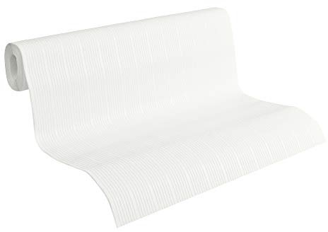 A.S. Création, Carta da parati in tessuto non tessuto Pro Protect 2, verniciabile, stabile, priva di fibra di vetro, colore: Bianco, 562715