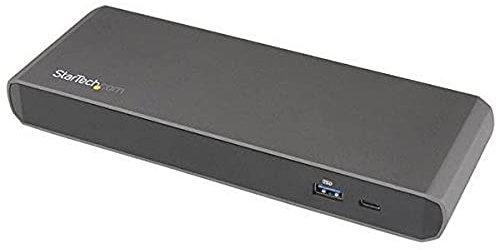 StarTech.com Thunderbolt 3 Dual-4K Docking Station for Laptops - Windows Only - Thunderbolt 3 Dock with Dual-4K Video (TB3DK2DPWUE)