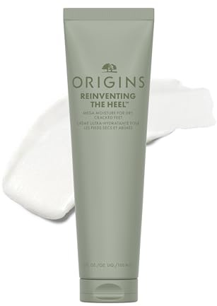 Origins Reinventing the Heel Foot Cream for Dry, Cracked Feet | Soothes Dry Skin | With Shea Butter, Jojoba Oil & Salicylic Acid, 5 Fl Oz