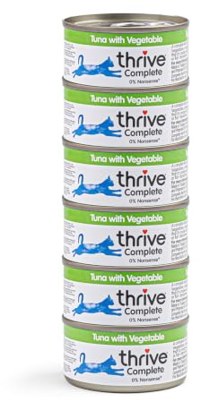 Thrive Cat Food Complete Tuna with Vegetable, Pack of 6
