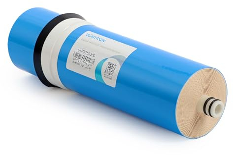 Naturewater Membrana osmosi inversa, capacità di filtrazione 300 GPD 1200 l/giorno, per depuratori acqua 10″ 254 mm