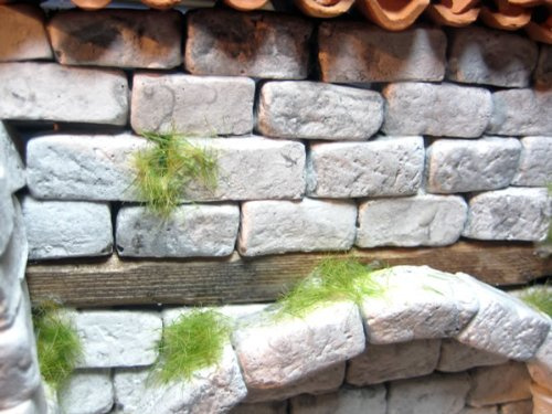Menta-modellbau Lot de 250 ruines rectangulaires pour crèches et chemins de jardin LGB