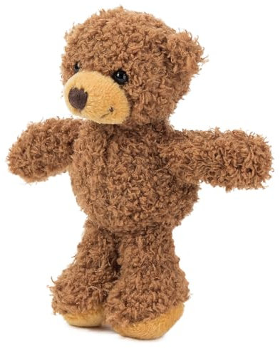 Schaffer 3539 Plüsch Magnet Teddybär Tom, braun