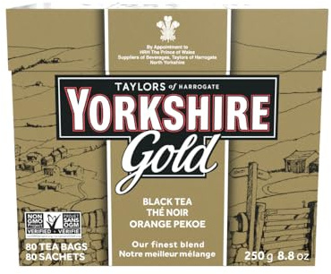 Yorkshire Gold Tea, 80 Tea Bags