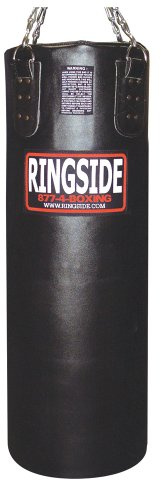 Ringside Leather Heavy Bag - Unfilled (Black)