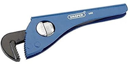 Draper 90012 - Chiave giratubi regolabile, lunghezza 17,5 cm