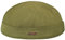 Sterkowski Modell Docker | 100% Baumwolle Dockermütze für Herren und Damen | Sommer Herbst Frühling Fischer Ohne Schirm Biker Cap Damen Fisherman Beanie Hafenarbeiter Kurz Kappe Olivgrün 58