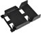 SilverStone SST-SDP08B-E - Support de montage pour disque dur SSD/HDD 3.5 vers 3x 2.5, noir