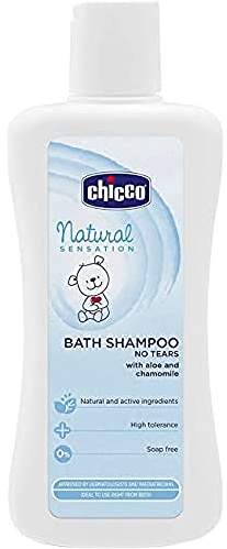 Chicco Natural Sensation - Gel de baño y champú sin lágrimas, 200 ml